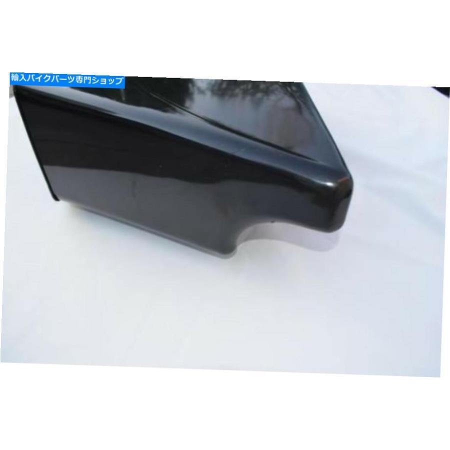 サイドバック ハーリーダビッドソンのための延長された堅いサドルバッグ4インチの伸びのないw /蓋 Extended Hard Saddlebags 4 Inch Stretched Unpainの画像