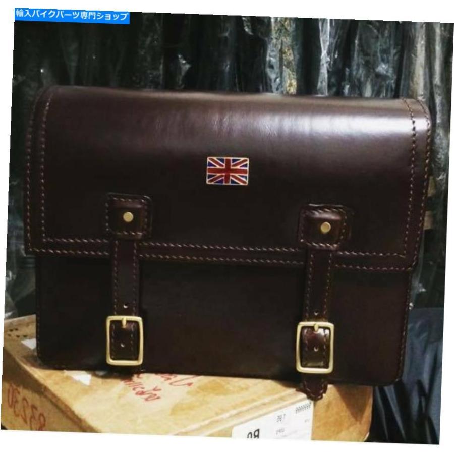 サイドバック KB-TSADB - 勝ちえるBonnevilleサドル御徒面子W /ユニオンジャックピン KB-TSADB - Triumph Bonneville Saddle Bag w/ Union Jack Pin