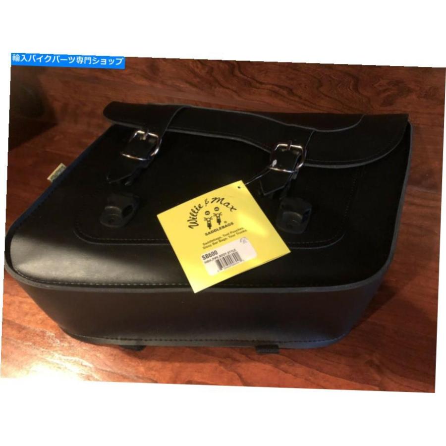 サイドバック レザーサドルバッグ Leather Saddle Bagsの画像