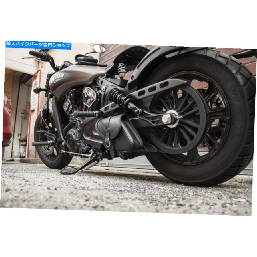 サイドバック 2018-2021＆インドのスカウトの革サドルバッグBobber 2015-2021インドのスカウト LEATHER SADDLEBAG FOR 2018-2021 \u0026INDIAN SCOUT BOBBEの画像