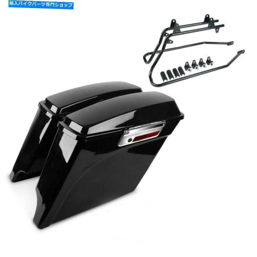 サイドバック ハードサドルバッグセットハーレーダイナローライダー08