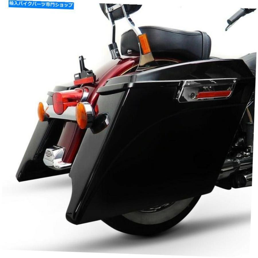 サイドバック ハードサドルバッグセットハーレーダイナローライダー08