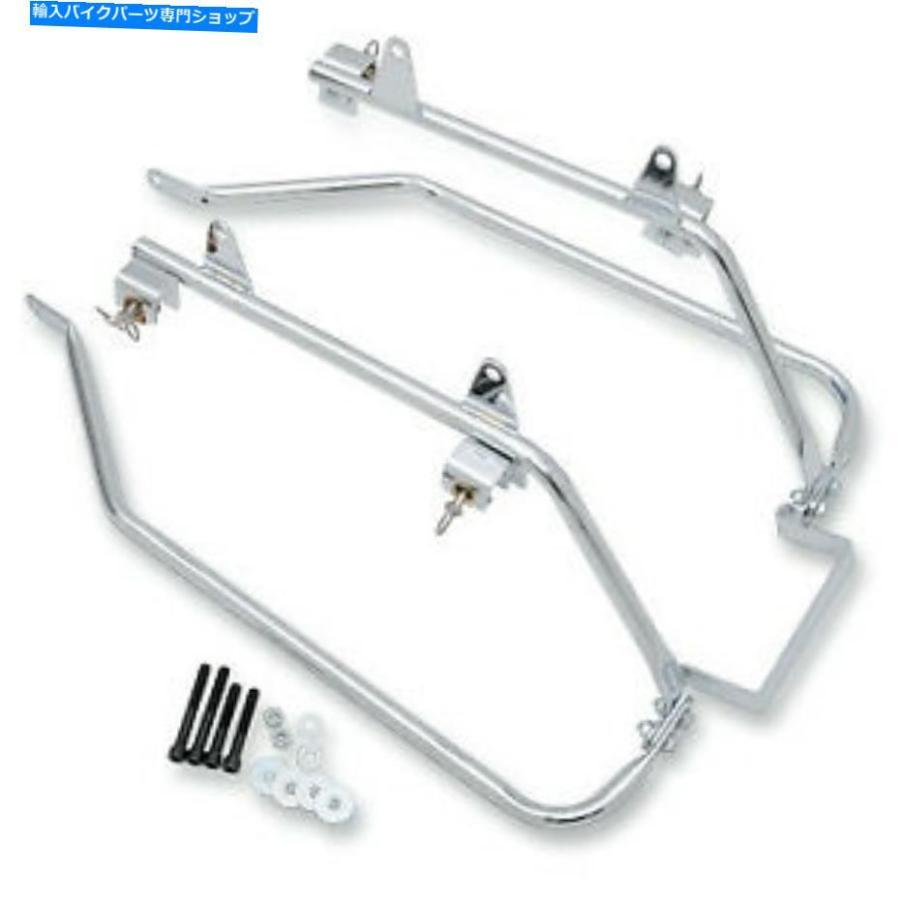 サイドバック サイクルビジョンソフトモデル用サドルバッグマウントCV-7205 Cycle Visions Saddlebag Mount for Softail Models CV-7205