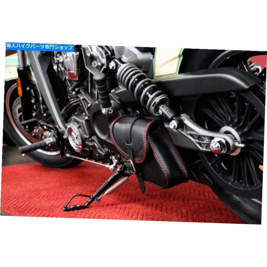 サイドバック 2018-2021インディアンスカウトボバー2015-2021インドスカウトのための革サドルバッグ LEATHER SADDLE BAG FOR 2018-2021 INDIAN SCOUTの画像