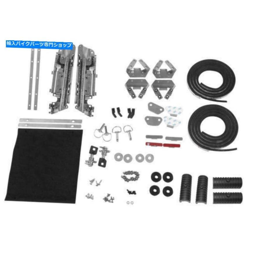 サイドバック BC完全なサドルバッグラッチキットハーレットハーレー - ダビッドソンFatboy 2009 BC Complete Saddlebag Latch Kit Hardware Harley-Da