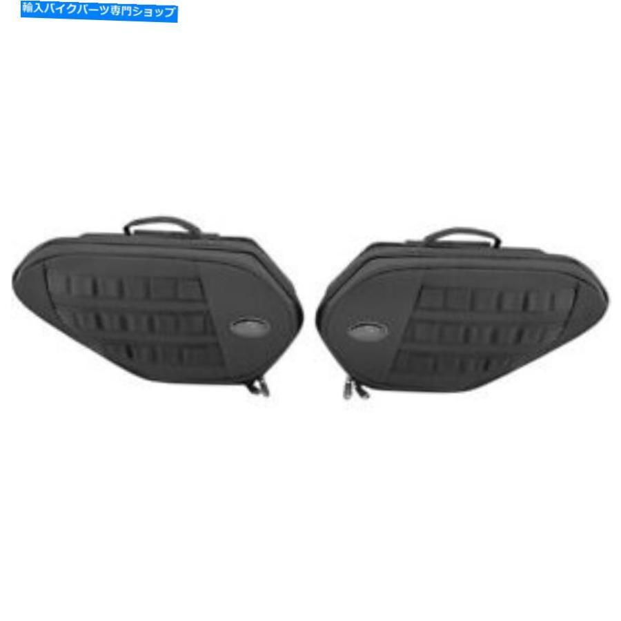サイドバック Saddlemen Black SB2300戦術的なサドルバッグのオートバイの耐抵抗性の普遍的な Saddlemen Black SB2300 Tactical Saddlebag Motorcycle