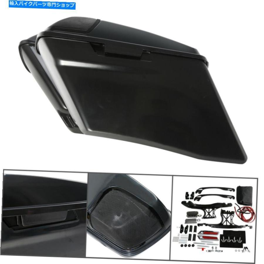 サイドバック Electra Glide 14-21 TCMTのハーレーツーリングのための拡張されていないサドルバッグフィット Extended Unpainted Saddlebag Fit For H_1