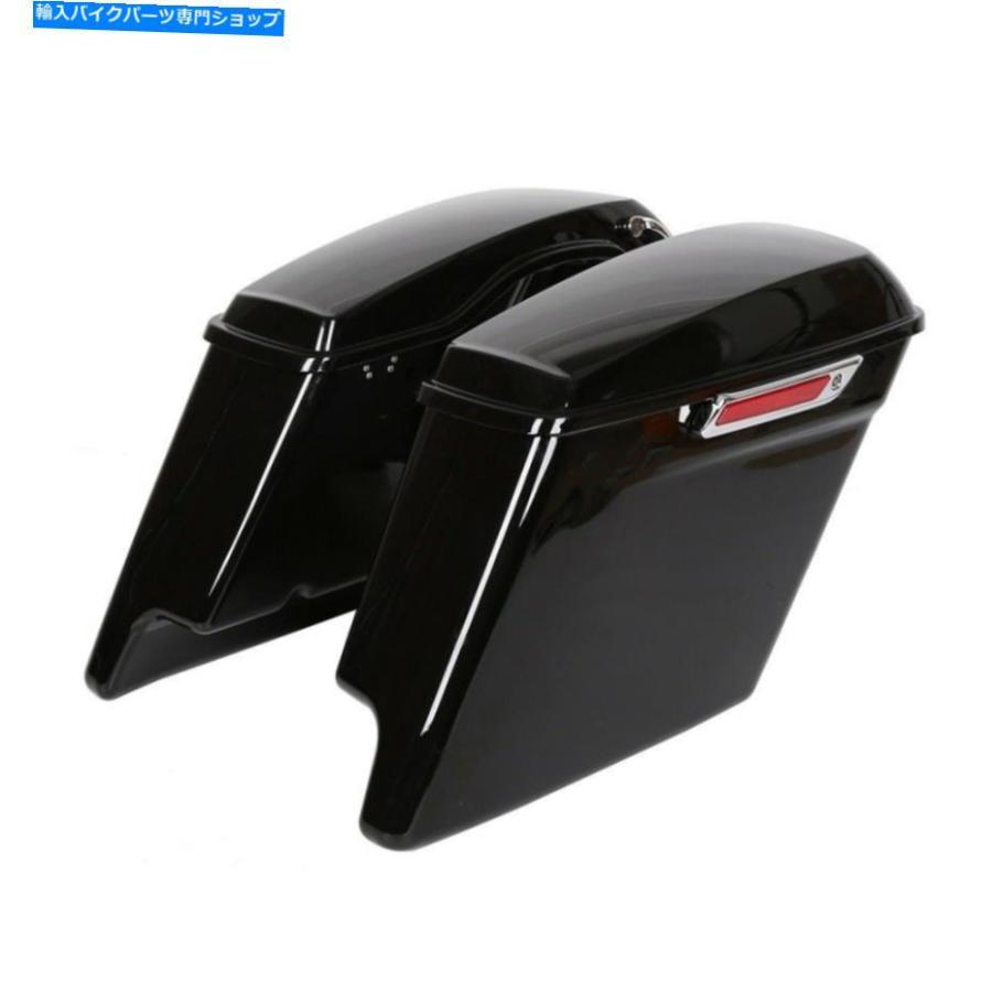 サイドバック 5 \"延伸サドルバッグ+コンバージョンブラケットマウントキット04 upハーリースポーツスター 5\" Stretched Saddle bag+Conversion Brackeの画像