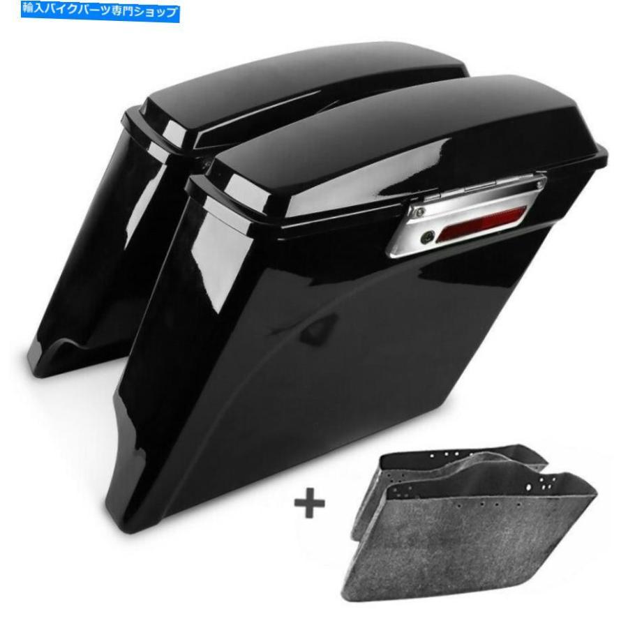 サイドバック カーペットBCのハーレー・エレクトラリー・グライドUltra Limited 09-13カーペットBCのためのサドルバッグ Saddlebags Stretched for Ha