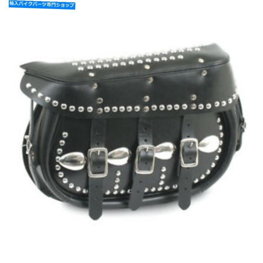 サイドバック サムウェルキングサドルバッグ、レザー、ブラック、1984年以来ハーレーダビッドソン Samwel King Saddlebag, Leather, Black, For Harle