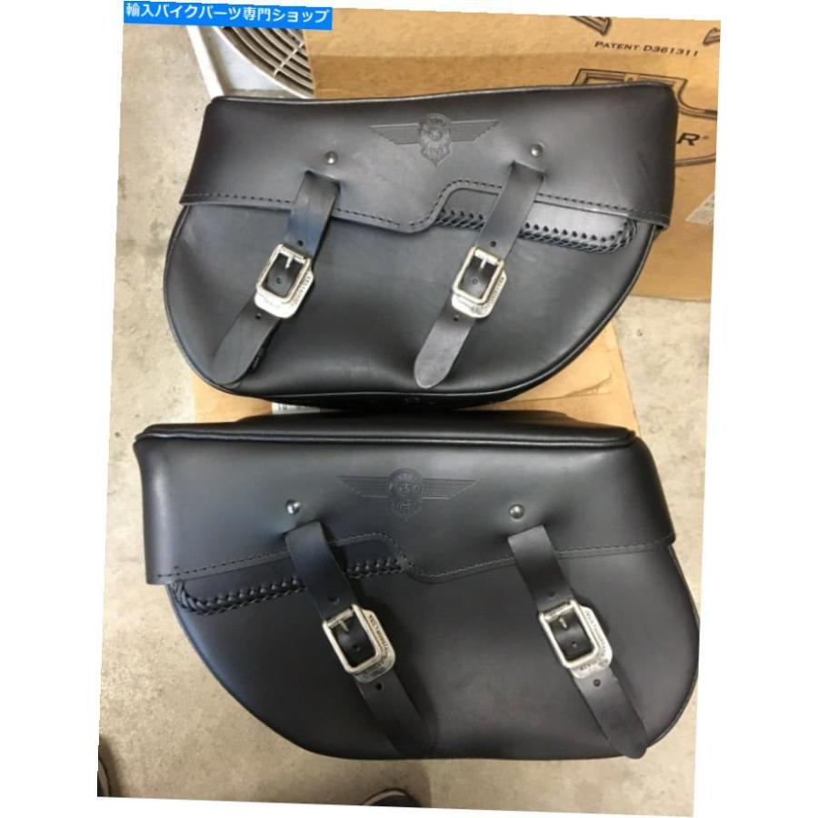 サイドバック 固定ディスクサドルバッグファットボーイスタイル 固定ディスク Saddlebags Fat Boy Style バイク-車、バイク、自転車-フレーム