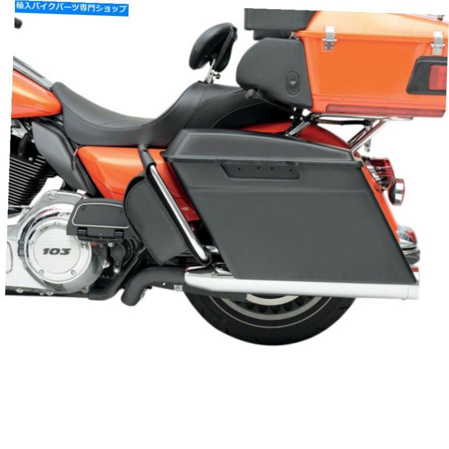 サイドバック 1997 - 2013年ハーレー - ダビッドソンツーリングモデルのための伸縮された2.71 "ABSサドルバッグペア Stretched 2.71" ABS Saddlebags_2