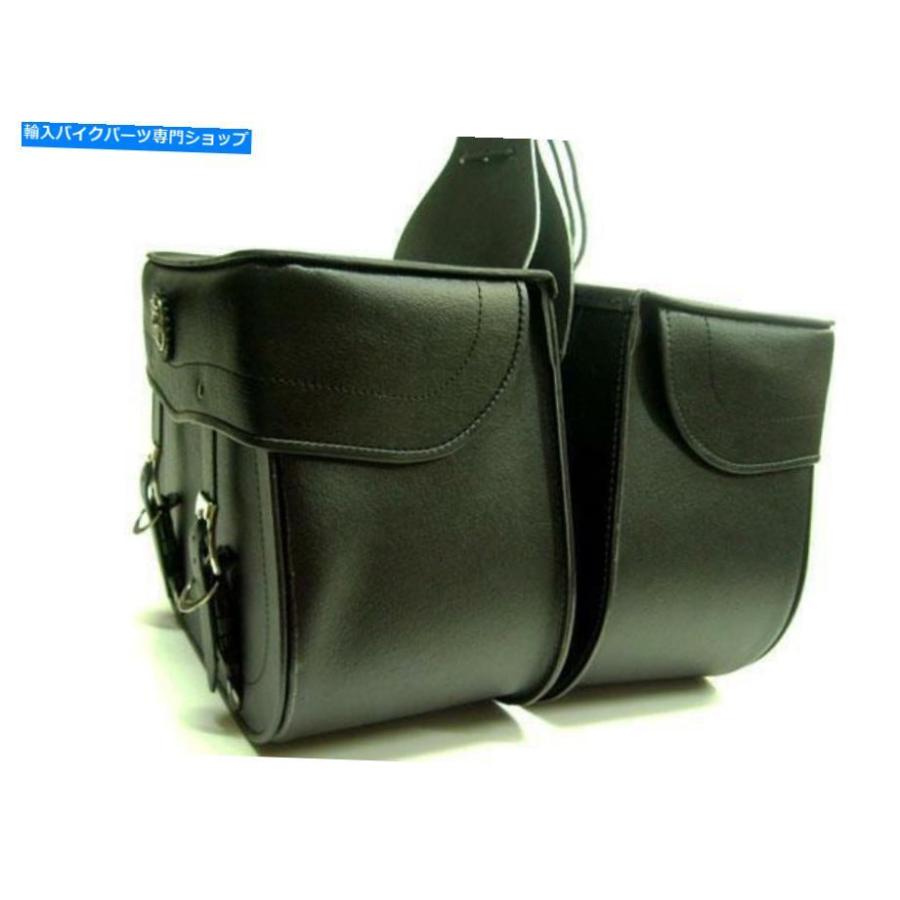 「#えぬわた砲」 サイドバック 革の荷物散れのサドルバッグ旅行多機能ポーチバッグオートバイ Leather Luggage Studded Saddlebag Travel Multifunctional Pouch Bag M