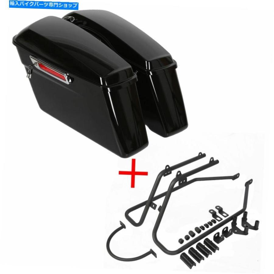 サイドバック サドルバッグ＆コンバージョンブラケット用04アップハーリースポーツスターブラックサドルバッグ Saddle Bag \u0026 Conversion Brackets For