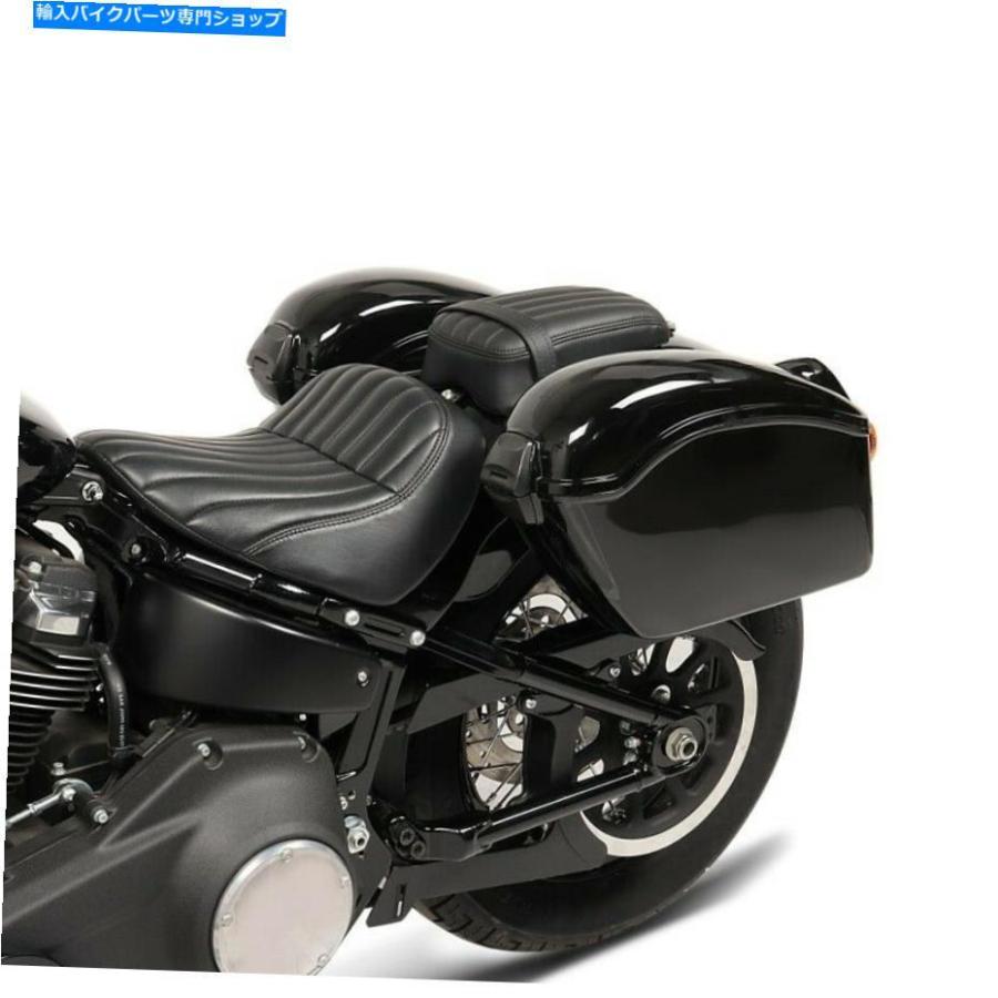 サイドバック ハーレーダビッドソンソフトスポーツグライドガグライドNBHのためのハードサドルバッグ Hard saddlebags for  Harley Davidson Softail S