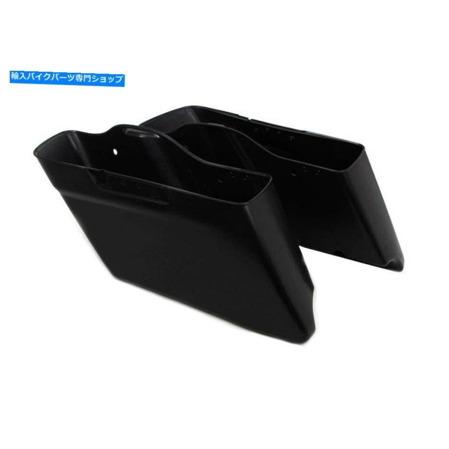 サイドバック Streth SaddleBagの下部セットはHarley Flt 2014-Upに代わるOEM No：90201107 Stretch saddlebag bottom set for Harley FLT 2014-UP re