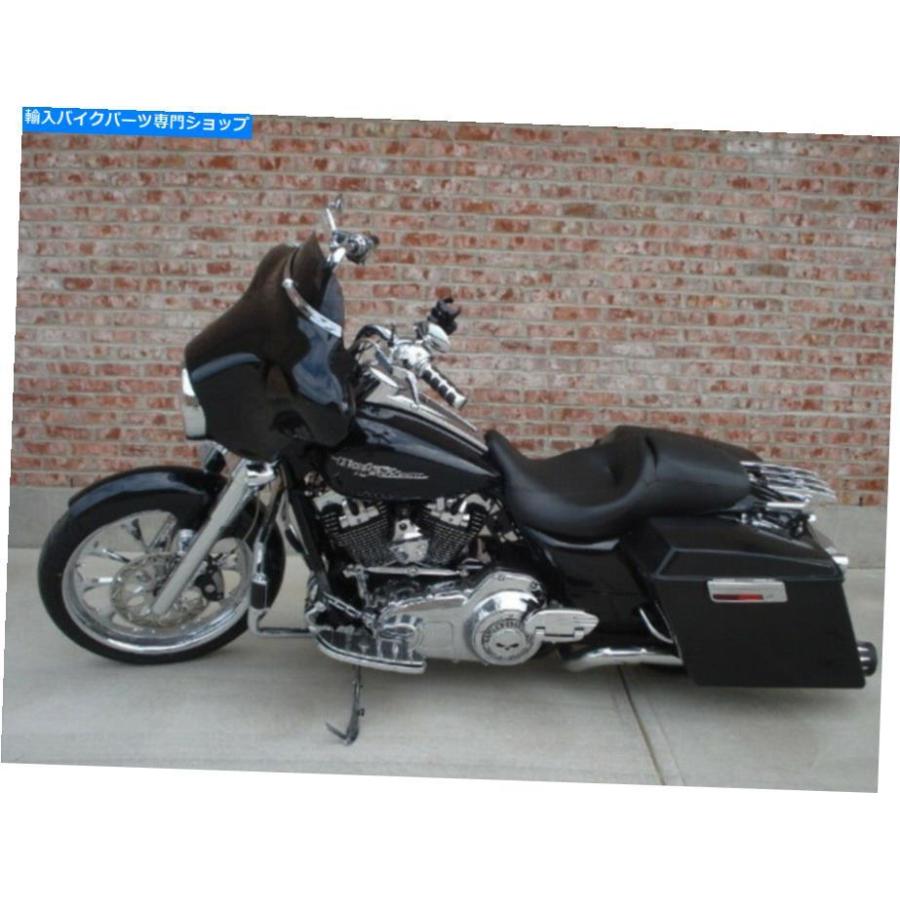 サイドバック DNA 4 \"拡張ABSサドルバッグハーレーロードグライドFLTRツーリングバッガー1993-2013 DNA 4\"" EXTENDED ABS SADDLEBAGS HARLEY ROAD GLID"