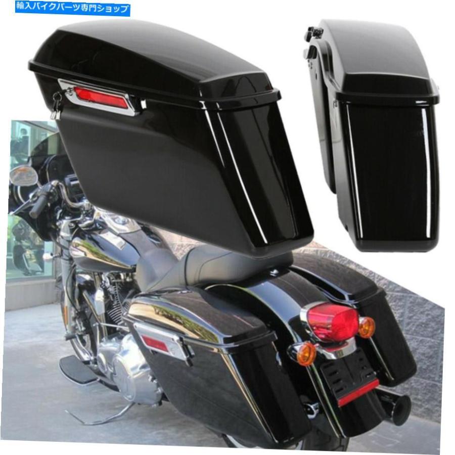 サイドバック オートバイハードサドルバッグハーレーロードキングエレクトラグライド94-2013のためのラッチキー Motorcycle Hard Saddlebags Latch Ke