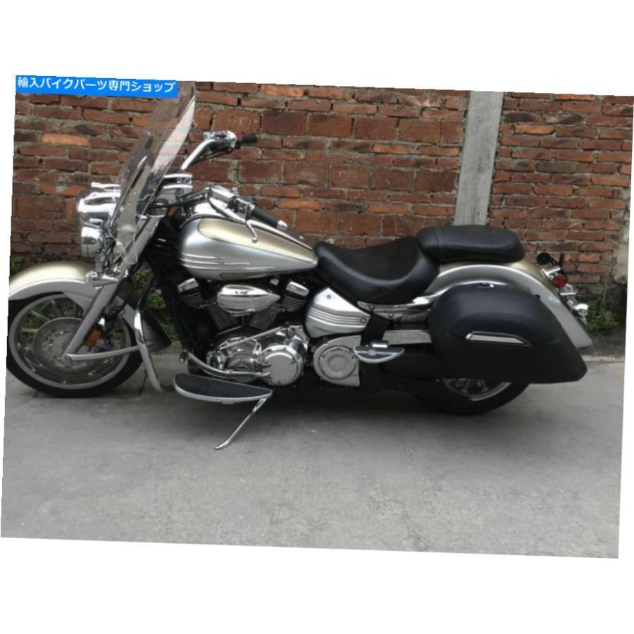 サイドバック ヤマハV-STAR XVS950 / 1300/1600/1700/1900オートバイのためのアメリカのハードバッグサドルバッグ USA Hard Bags Saddlebag for YAMAH