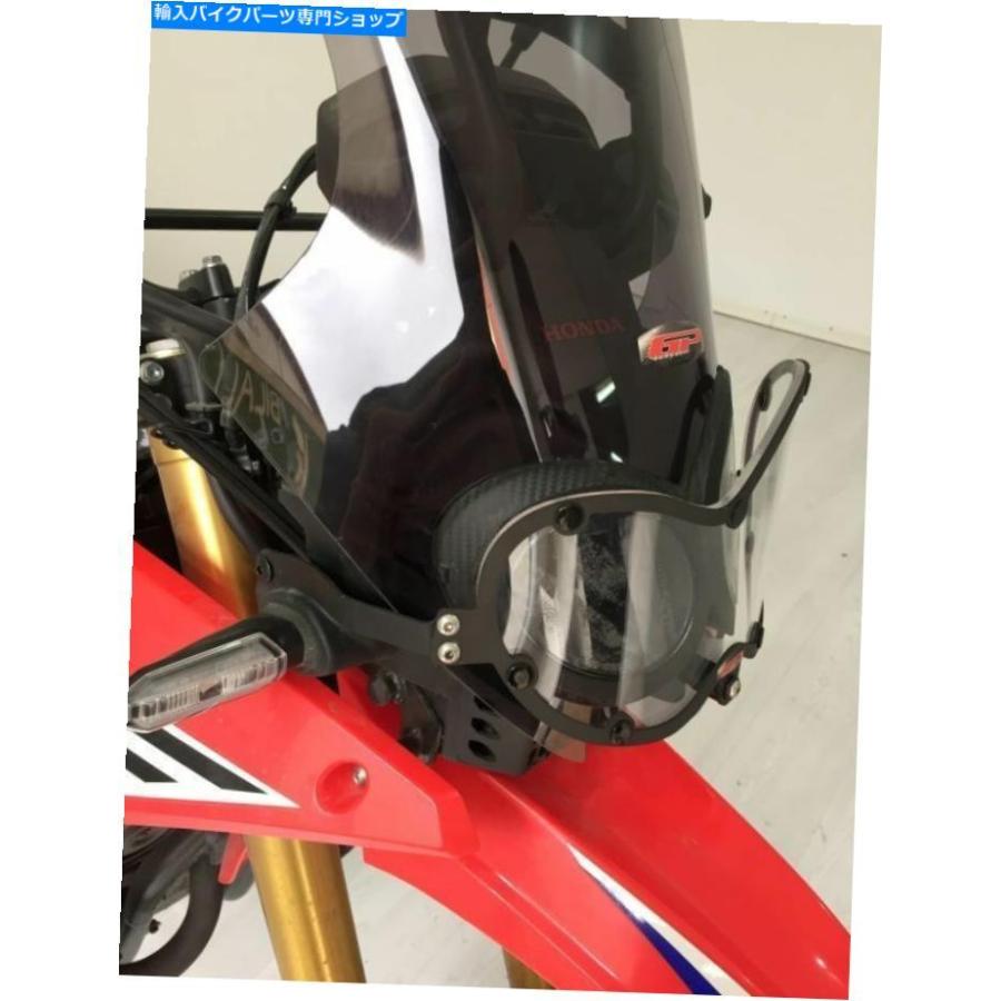 Windshield ホンダCRF250ラリーヘッドライトガードモデルA 2017 2020