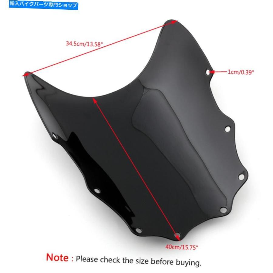Windshield Kawasaki Ex500 Ninja 500R 1987-2009 Chrome A3 ABS Moto