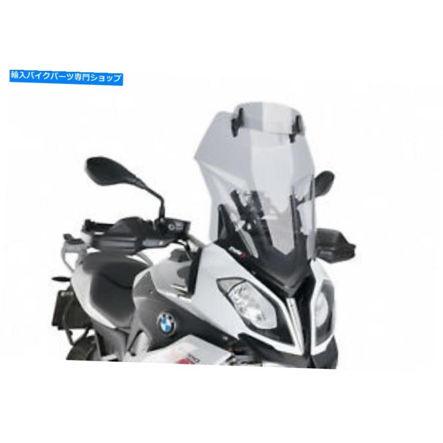 Windshield Puig Touring-Visor BMW S1000 XR 15-19煙の煙 PUIG 