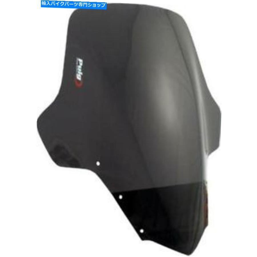 Windshield PuigツーリングフロントウィンドスクリーンダークスモークフィットYamaha FZS1000 FZ1 2006-2015 Puig Touring Windscreen Dark Smoke fit 車、バイク、自転車-バイク
