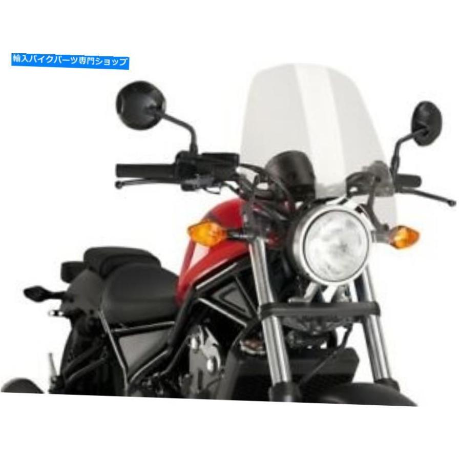 Windshield Puig 9462W新時人風防ガラス玻璃16-1 / 2 \"読みやすい新時人30-4354 PUIG 9462W New Generation Windshield 16-1/2\"" Clear New Generation 30-4354" バイク-外装パーツ