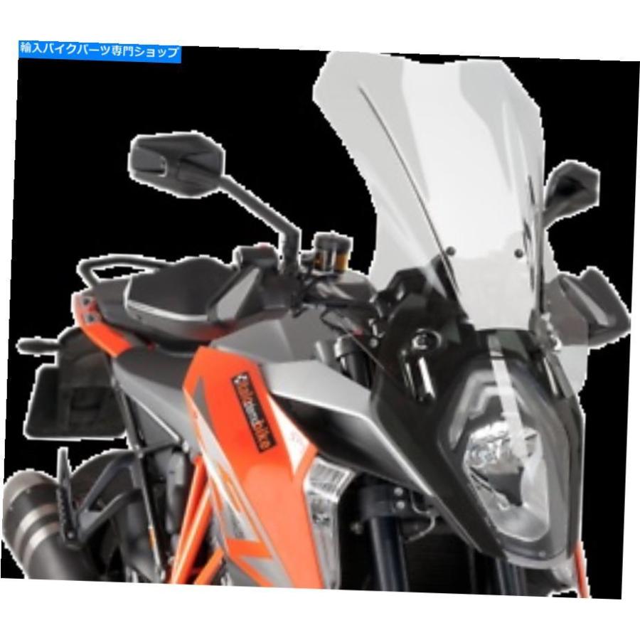 Windshield Puig 8913W運動競技ツーリング向こう正面玻璃 PUIG 8913W Sport Touring Windshield バイク-車、バイク、自転車