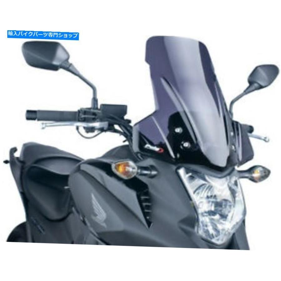 Windshield PUIG 5992Fレーシングウィンドスクリーン PUIG 5992F Racing Windscreen 車、バイク、自転車-外装パーツ-バイク