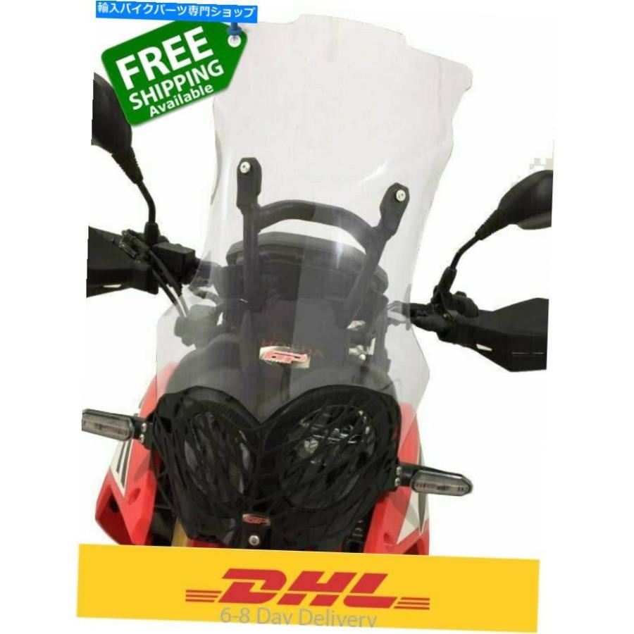 Windshield ホンダCRF250ラリーフロントガラスウィンドスクリーン59cm