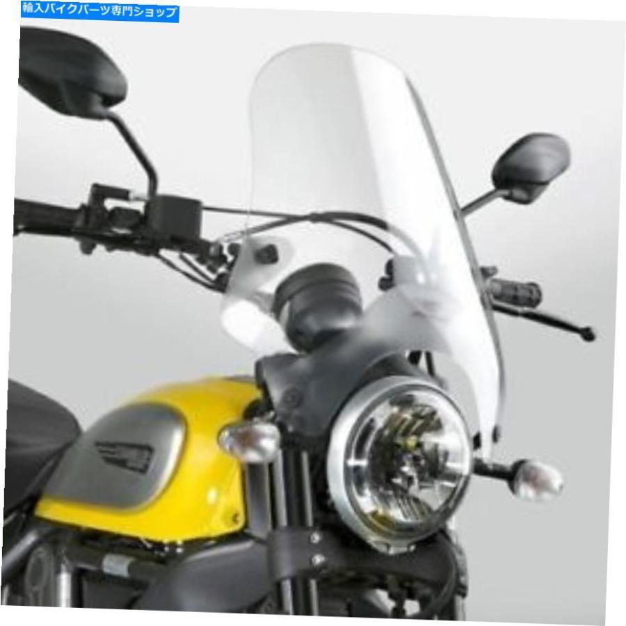 Windshield 一般大衆サイクルシールドフロントウィンドスクリーンQuickset Windscreen読みやすいU-Clamp 7/8 \"-1\"" National Cycle Shield Windscreen Quickset" 外装パーツ-バイク-車、バイク、自転車