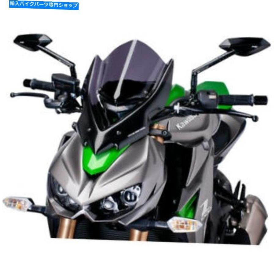 Windshield プイグニュージェネレーションウィンドスクリーン - Z1000（ダークスモーク）7514F Puig New Generation Windscreen - Z1000 (Dark Smoke) スクリーン-バイク-車、バイク、自転車
