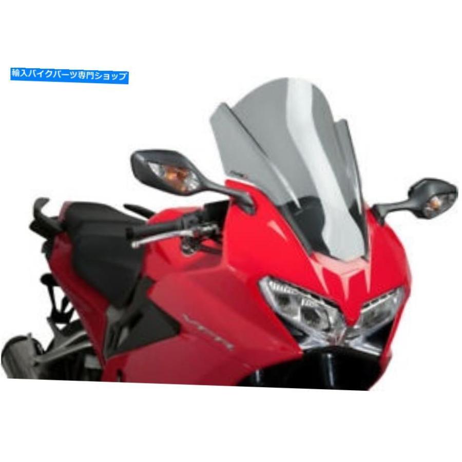 Windshield Puig Touring Windscreen Smoke 7007H PUIG Touring Windscreen Smoke 7007H 車、バイク、自転車-バイク-スクリーン