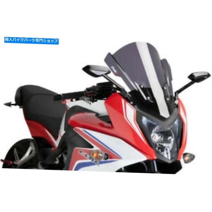 Windshield Puig Touring Windscreenダークスモーク7595F PUIG Touring Windscreen Dark Smoke 7595F スクリーン-車、バイク、自転車-外装パーツ