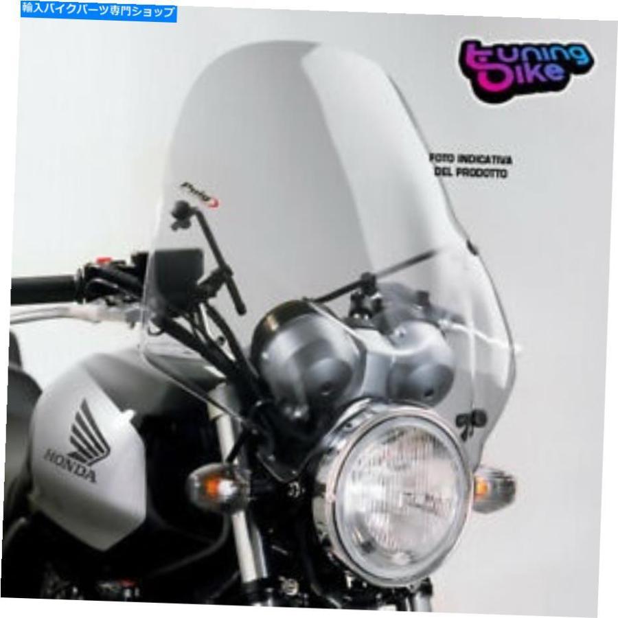Windshield Hyosung GT650 IR 13-18の煙の煙の利益のプイグフロントガラスレンジャー PUIG WINDSHIELD RANGER FOR HYOSUNG GT650 iR 13-18 LIGHT SMOK 車、バイク、自転車-外装パーツ