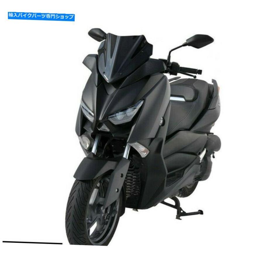 Windshield Ermax SS02Y7903ヤマハX-MAX 300 17-19の利益のたわい無い浅ぐろいパークブリディスーパースポーツ Ermax SS02Y7903 Light Black Pare Brise Supersp バイク-スクリーン-外装パーツ
