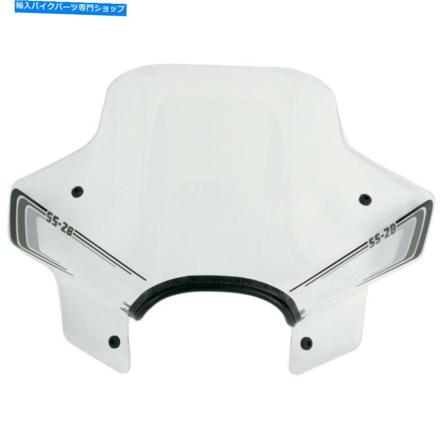 Windshield スリップストーマースポーツフェアリングウインドシールド（読みやすい）SS-28-C Slipstreamer Sport Fairing Windshield (Clear) SS-28-C バイク-スクリーン-外装パーツ