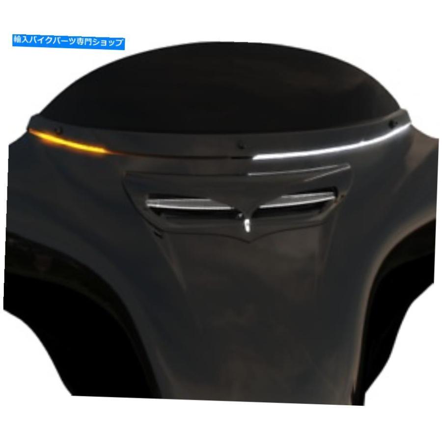 Windshield CIRO LED Windshield Trim 11001 Black CIRO LED Windshield Trim 11001 Black 車、バイク、自転車-スクリーン-バイク