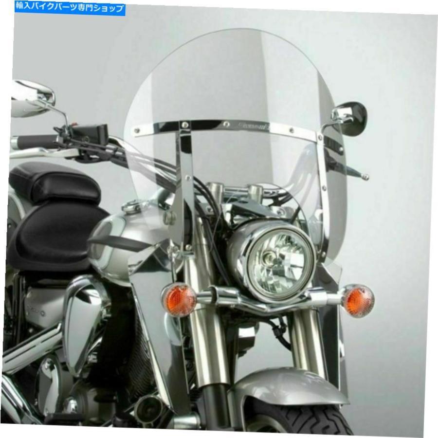 Windshield 国連サイクルN21423クリアスイッチブレードをみじん切り21インチリリースフロントガラス National Cycle N21423 Clear SwitchBlade Choppe