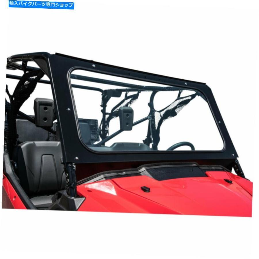 Windshield 16の向こう正面玻璃のワイパが付いているTusk UTVのフルガラスフロントガラス Tusk UTV Full Glass Windshield with 16 Windshield Wipe スクリーン-バイク