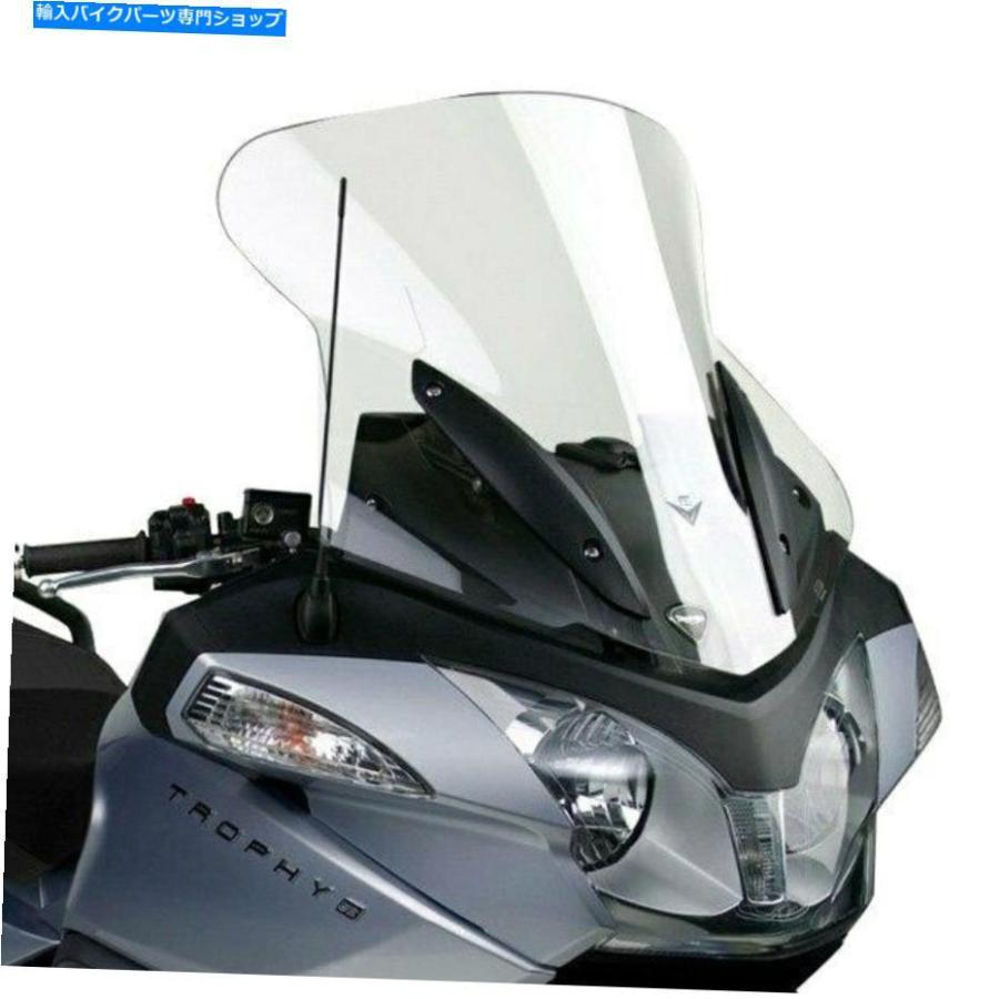 Windshield 勝利トロフィー13-17ナショナルサイクルVSTREAMツーリングクリアリプレーススクリーン For Triumph Trophy 13-17 National Cycle VStream