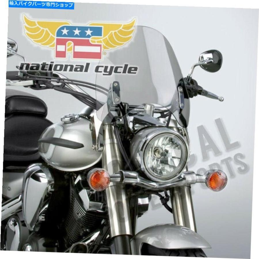 Windshield 国連循環過程N21904スイッチブレードデフレクタウインドシールドタント National Cycle N21904 SwitchBlade Deflector Windshield Tint 外装パーツ-車、バイク、自転車-スクリーン
