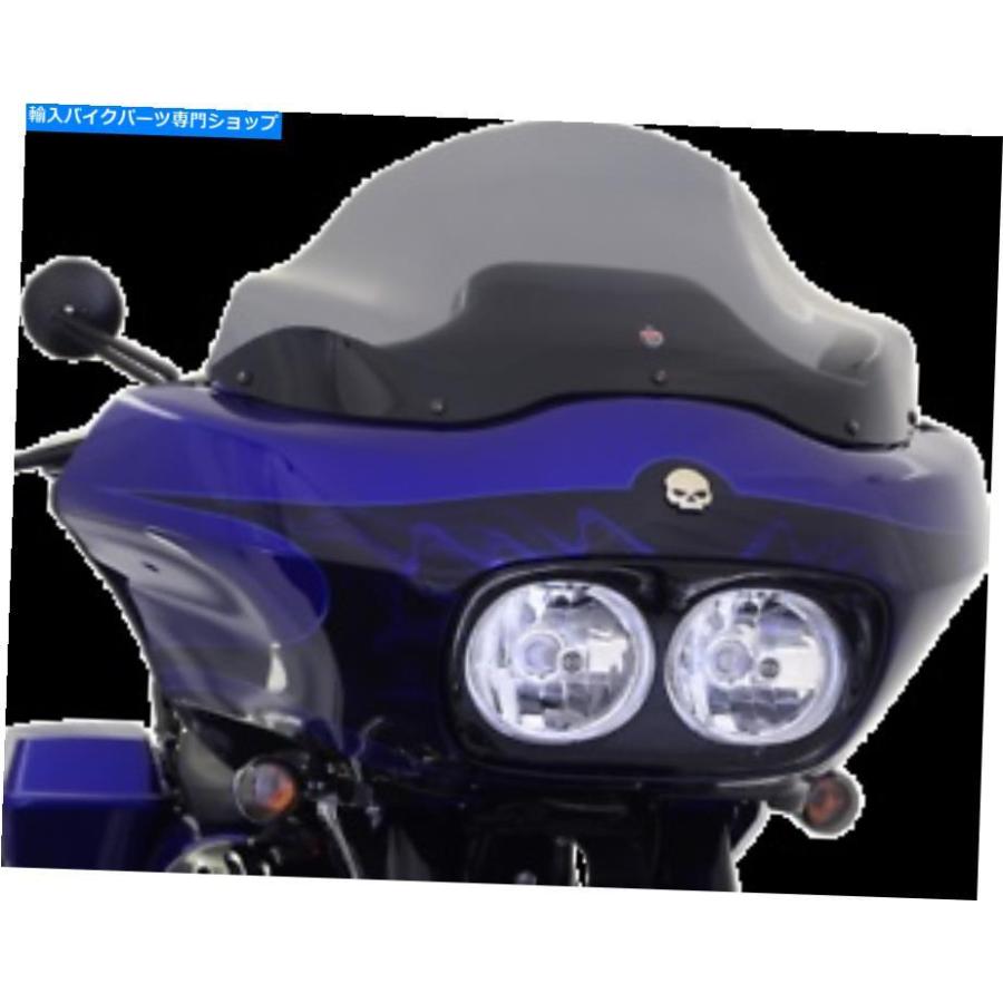 Windshield Klock Werks 12 '' 98-13ハーレーロードグライドFLTRの利益のダークスモークフレアwhindshield Klock Werks 12'' Dark Smoke Flare Whinds スクリーン-バイク
