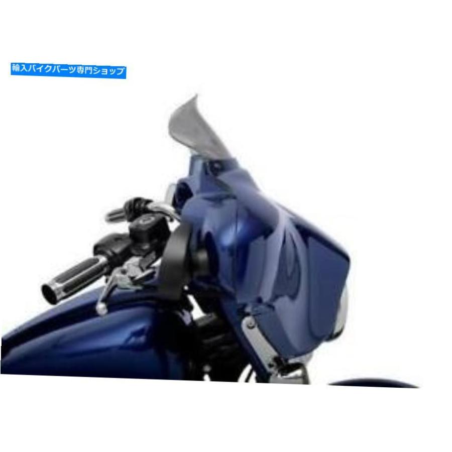 Windshield Klock werksフレアフロントガラスダークスモーク - 10インチ - KW05040257 Klock Werks Flare Windshield Dark Smoke - 10インチ - KW05040257 バイク-スクリーン