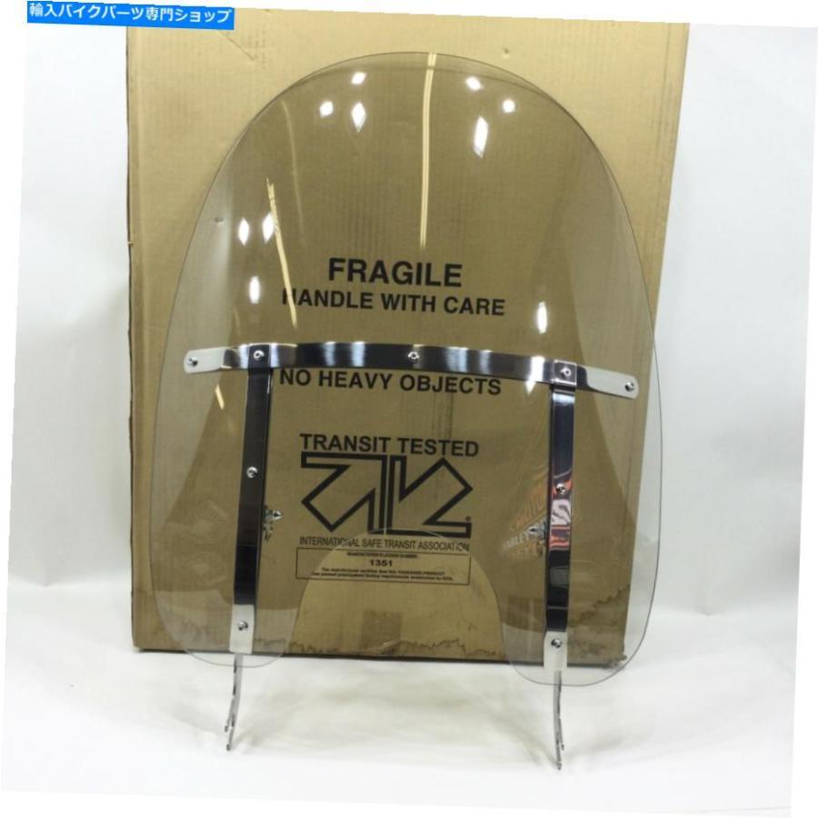 Windshield NOS純正ハーレー2000-2017 FLSTCスモークフロントガラスW