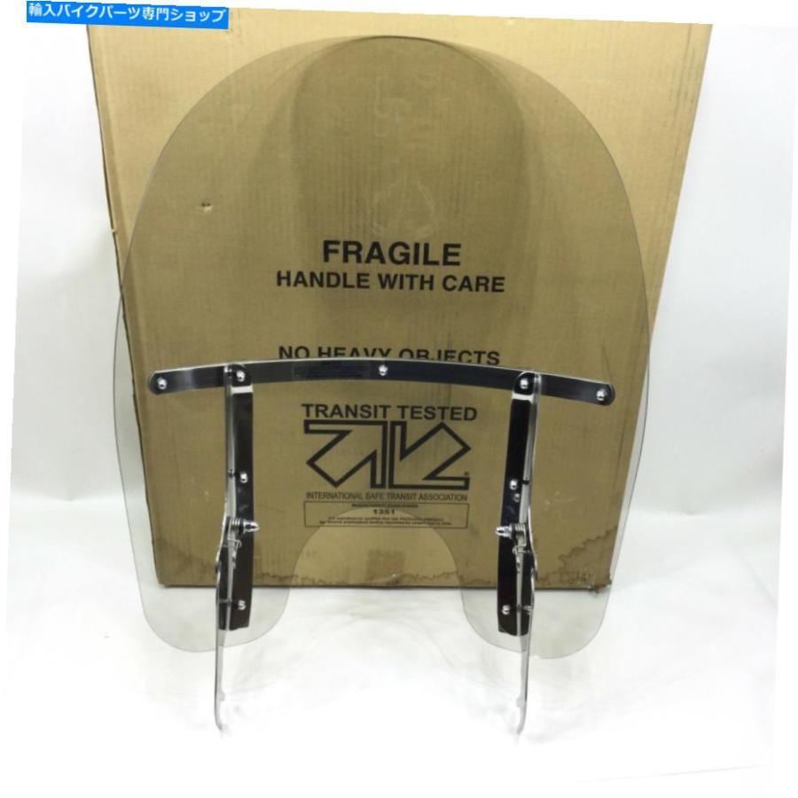 FLSTS 95スモークショートスクリーン Windshield NOS純正ハーレー2000-2017 FLSTCスモークフロントガラスW