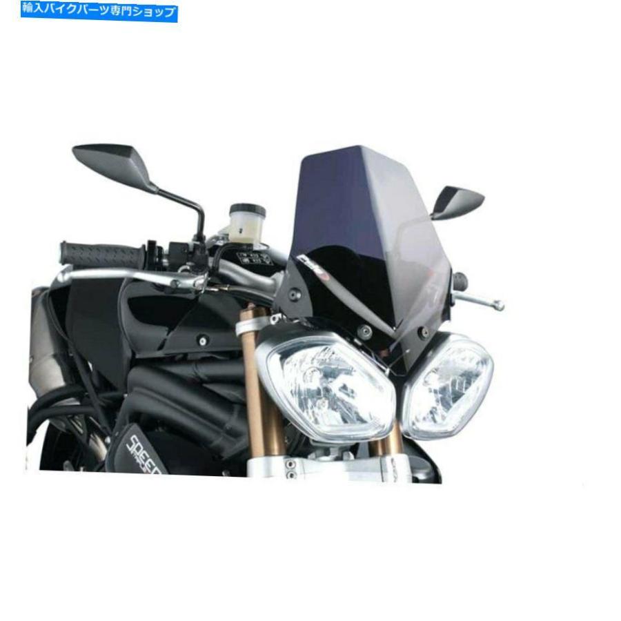 Windshield Puig 5658N事あたらしい時人の運動競技の向こう正面瑠璃 Puig 5658N New Generation Sport Windshield