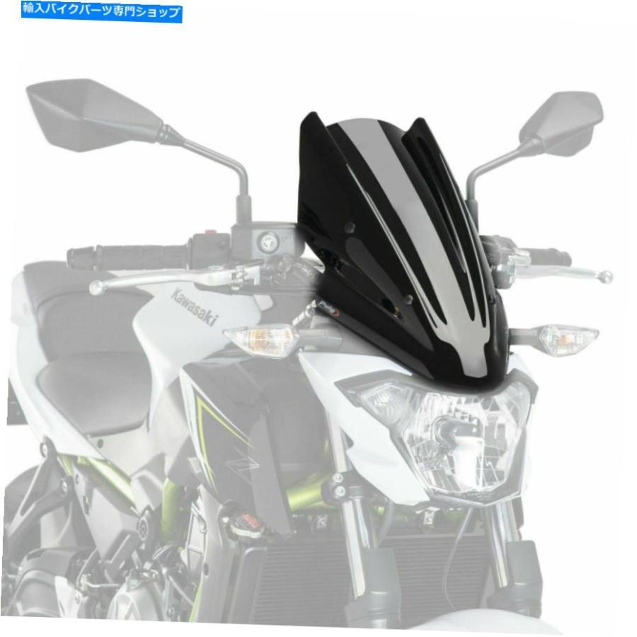 Windshield Puig Black New Gen Touring Screen Windshield