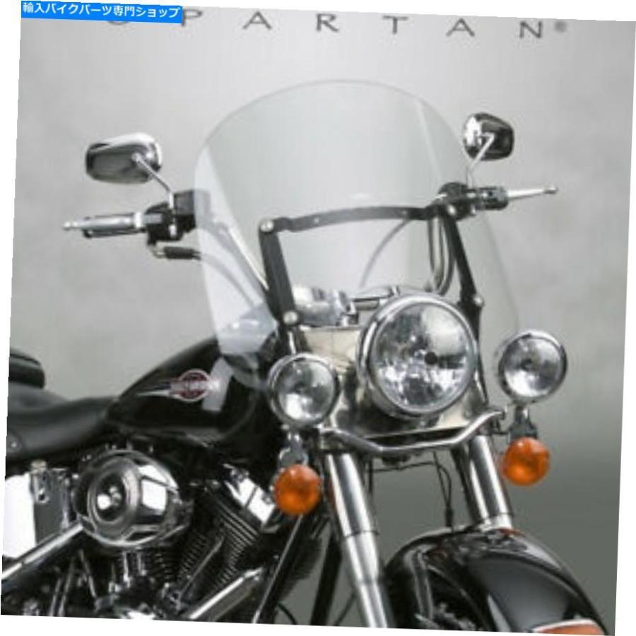Windshield 国連サイクルN21300 Spartan Windshield Clear National Cycle N21300 Spartan Windshield Clear
